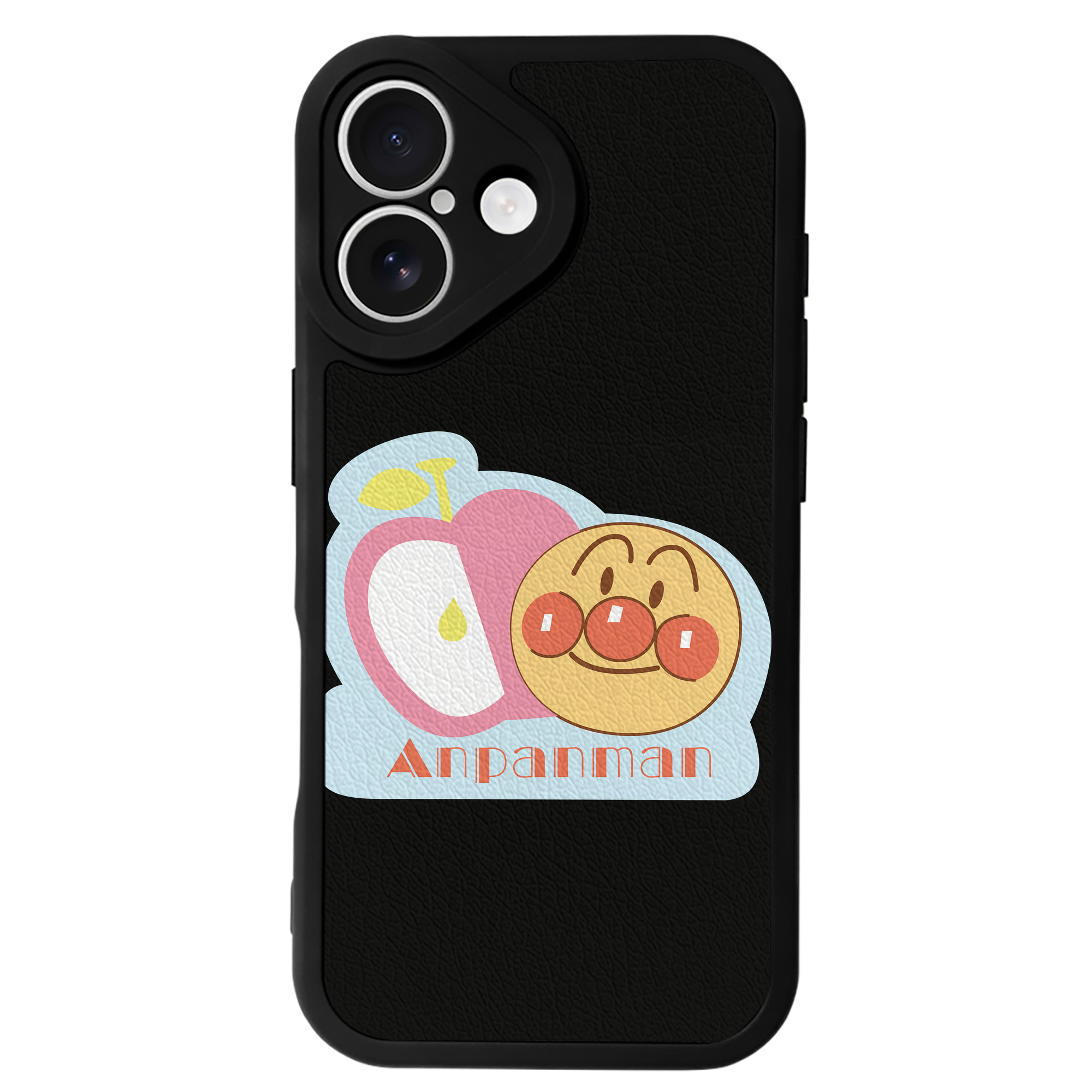 （画像用） アンパンマン Anpanman 【iPhone 16シリーズ対応】シリコンスマホケース（レザー調） 材質：シリコン